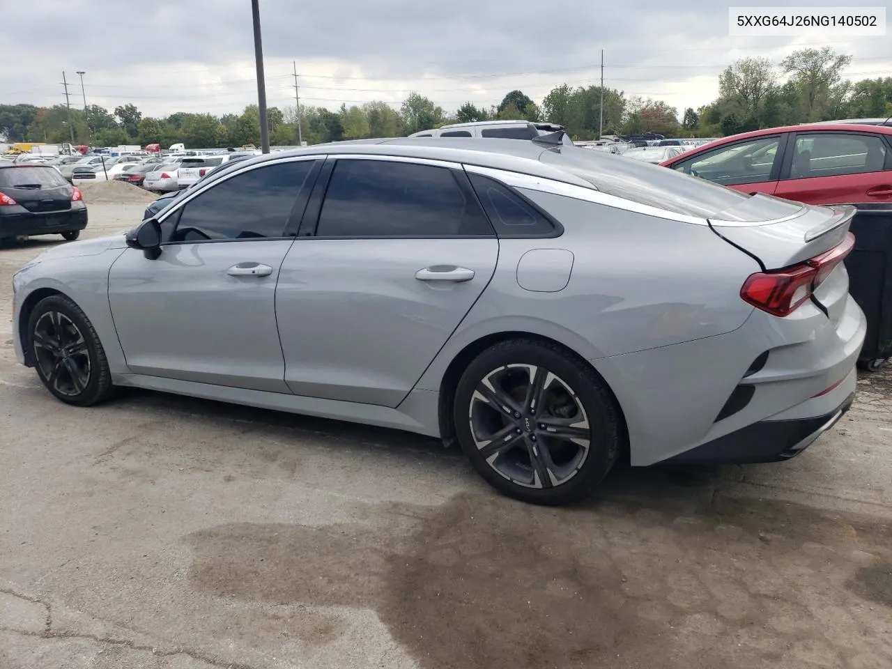 2022 Kia K5 Gt Line VIN: 5XXG64J26NG140502 Lot: 74014304