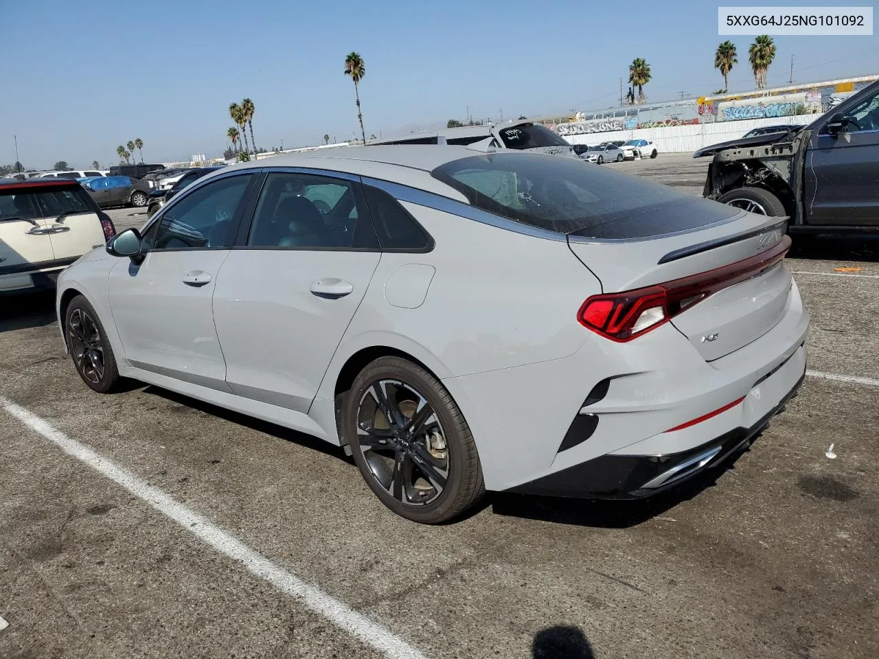 2022 Kia K5 Gt Line VIN: 5XXG64J25NG101092 Lot: 74503274