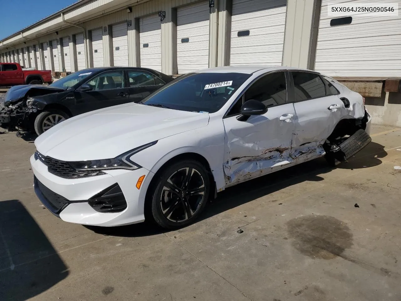 2022 Kia K5 Gt Line VIN: 5XXG64J25NG090546 Lot: 74700214