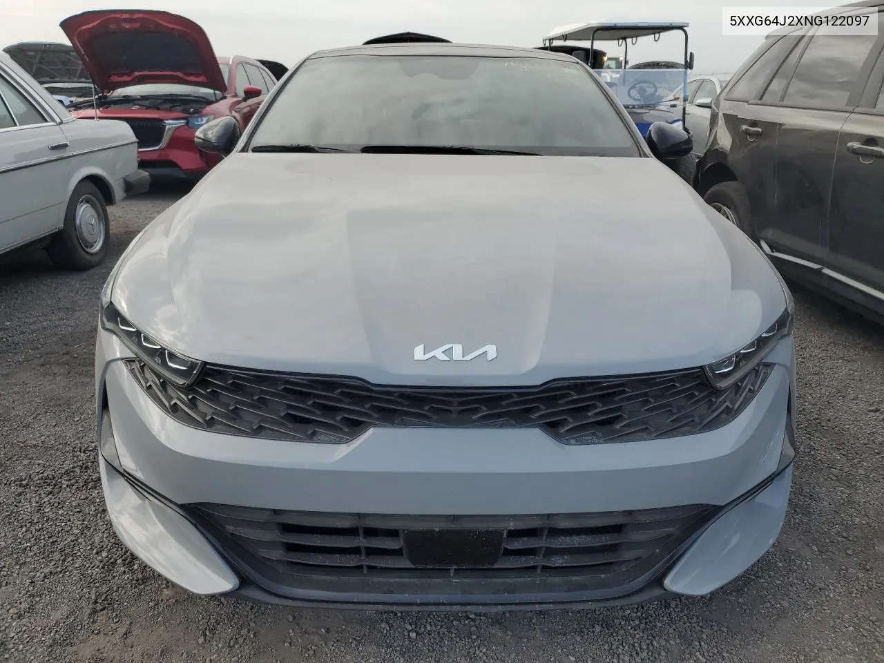 2022 Kia K5 Gt Line VIN: 5XXG64J2XNG122097 Lot: 75064674