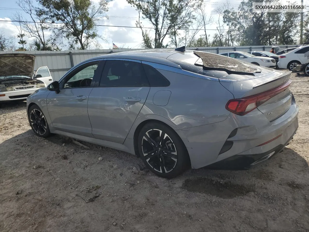 2022 Kia K5 Gt Line VIN: 5XXG64J25NG116563 Lot: 75404754