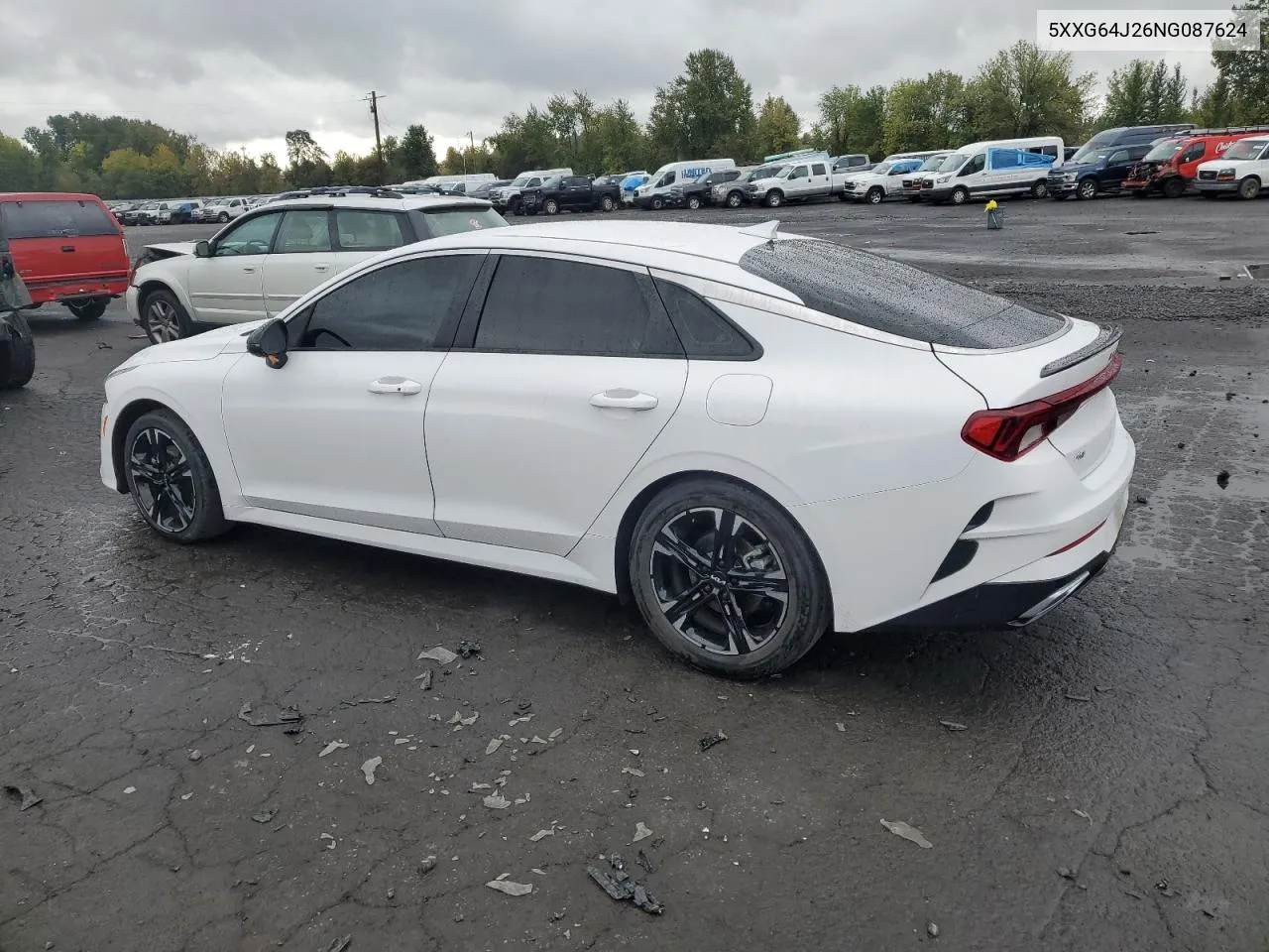 2022 Kia K5 Gt Line VIN: 5XXG64J26NG087624 Lot: 76608214