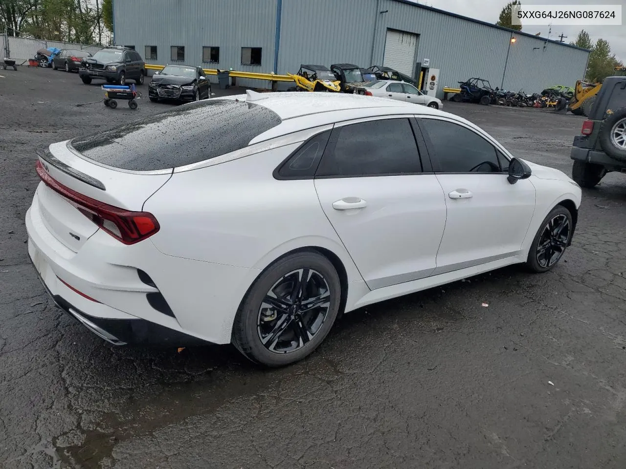 2022 Kia K5 Gt Line VIN: 5XXG64J26NG087624 Lot: 76608214