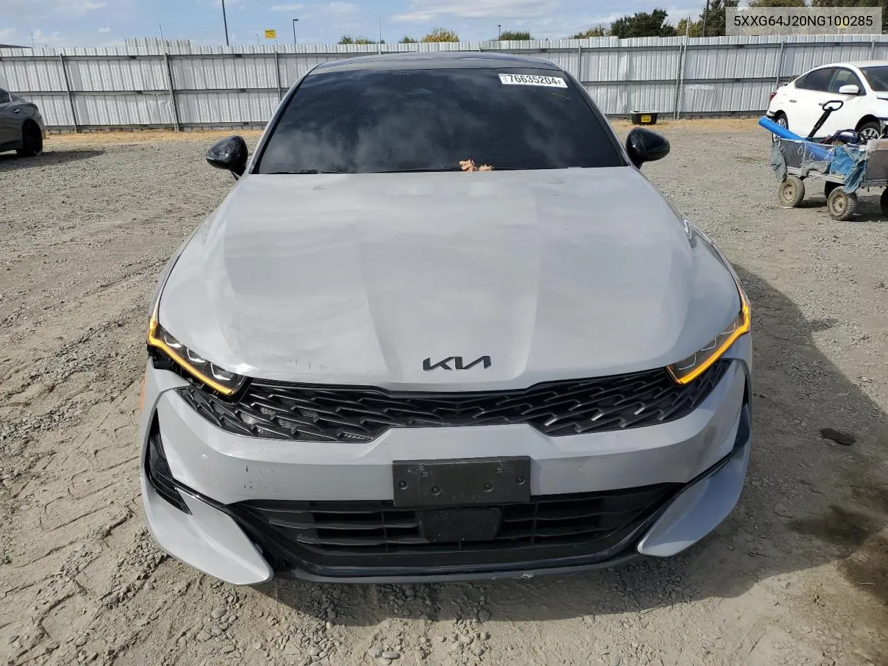 2022 Kia K5 Gt Line VIN: 5XXG64J20NG100285 Lot: 76635204