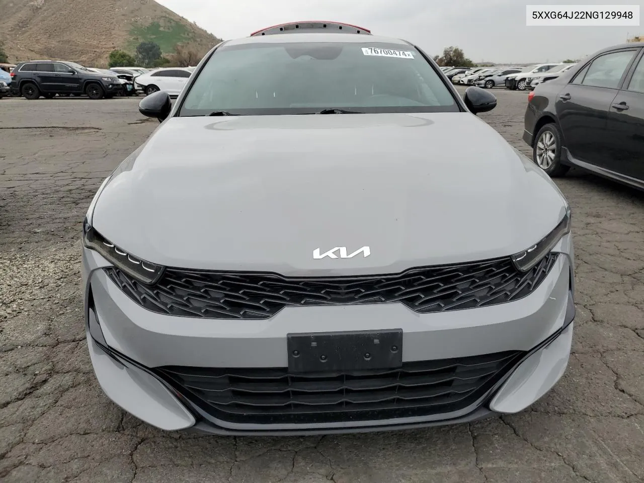 2022 Kia K5 Gt Line VIN: 5XXG64J22NG129948 Lot: 76700474