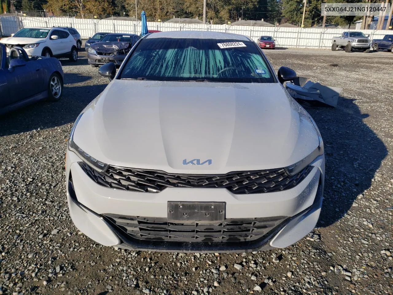 2022 Kia K5 Gt Line VIN: 5XXG64J21NG120447 Lot: 76808224