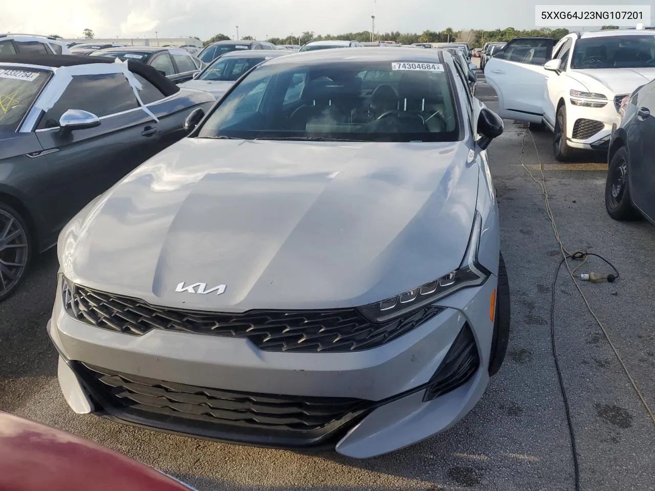 2022 Kia K5 Gt Line VIN: 5XXG64J23NG107201 Lot: 80432304