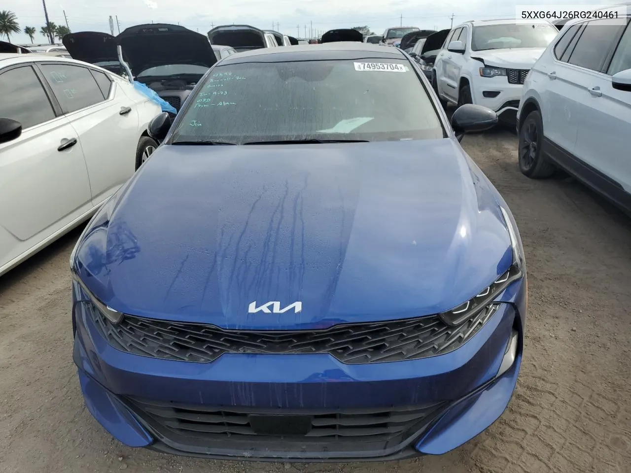 2024 Kia K5 Gt Line VIN: 5XXG64J26RG240461 Lot: 74953704