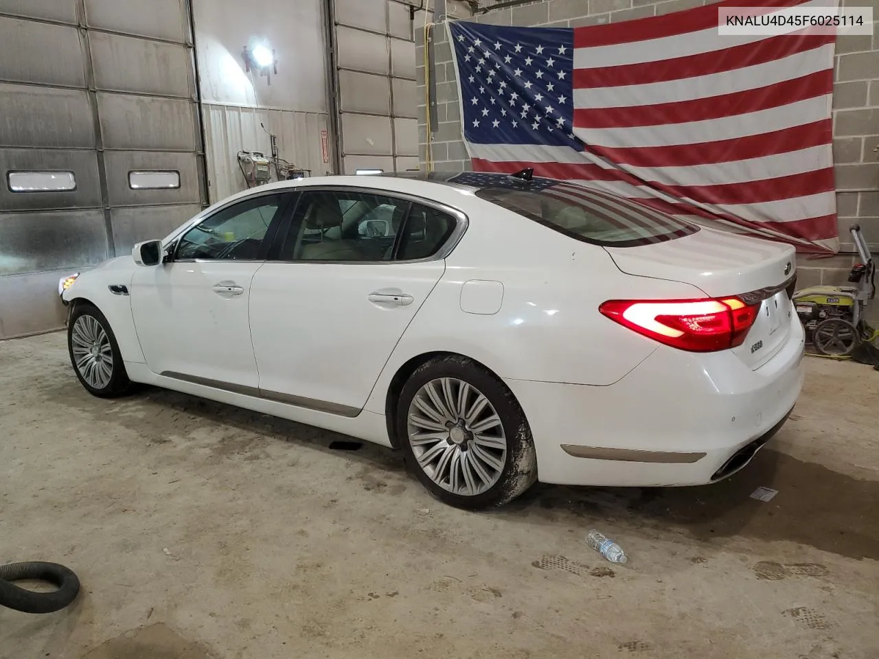 2015 Kia K900 VIN: KNALU4D45F6025114 Lot: 56259234