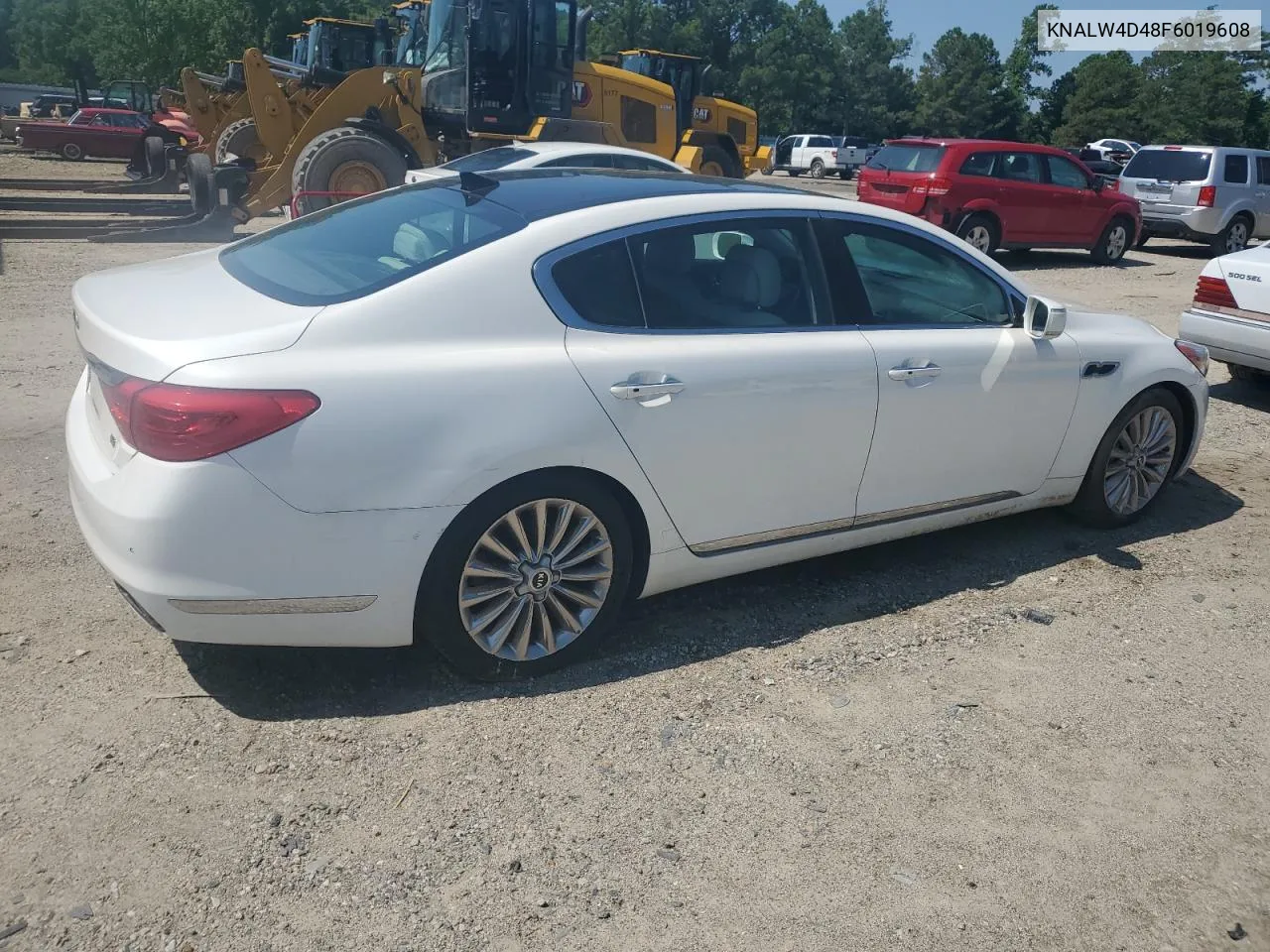 2015 Kia K900 VIN: KNALW4D48F6019608 Lot: 61277354