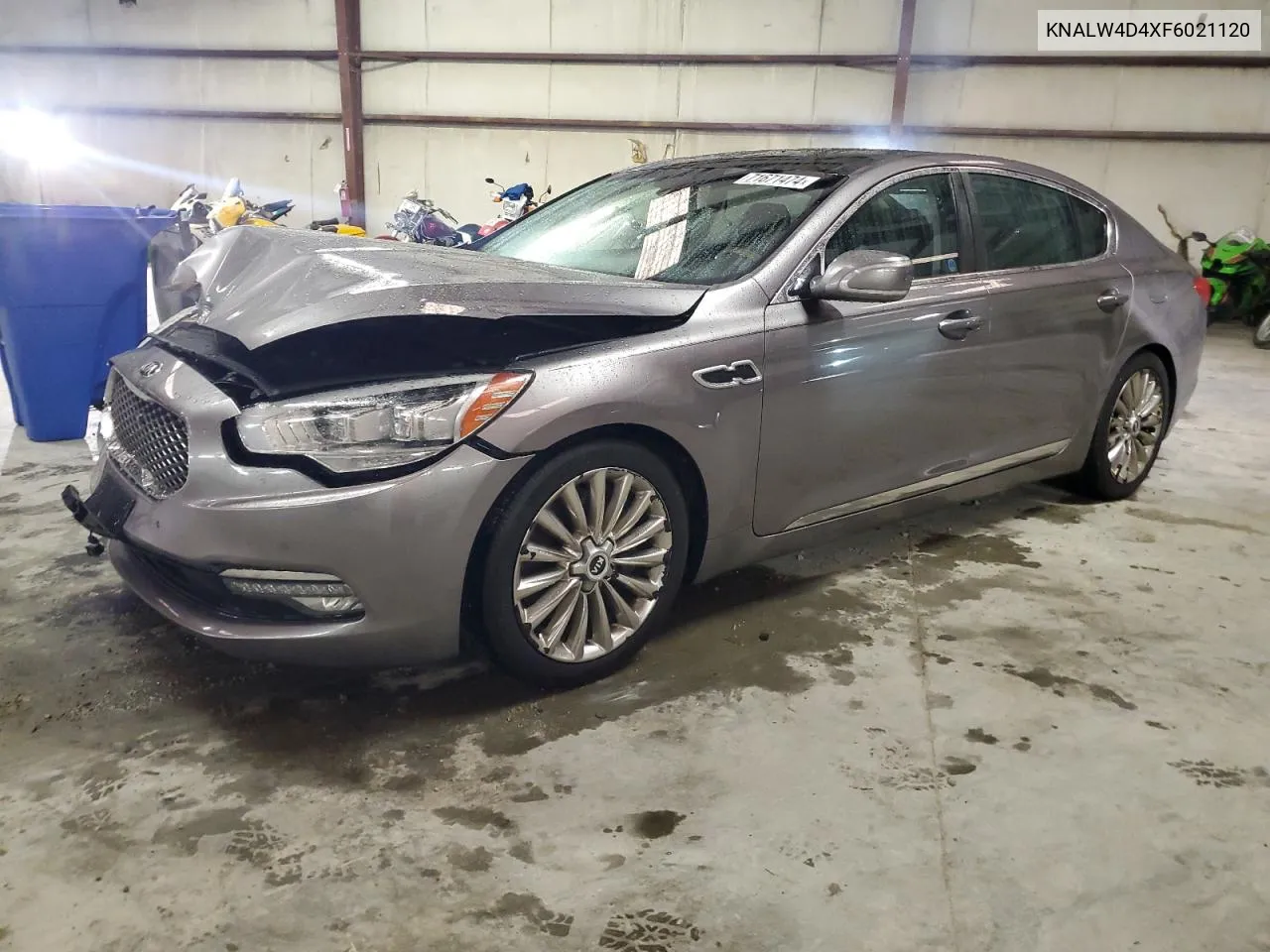 2015 Kia K900 VIN: KNALW4D4XF6021120 Lot: 71671474