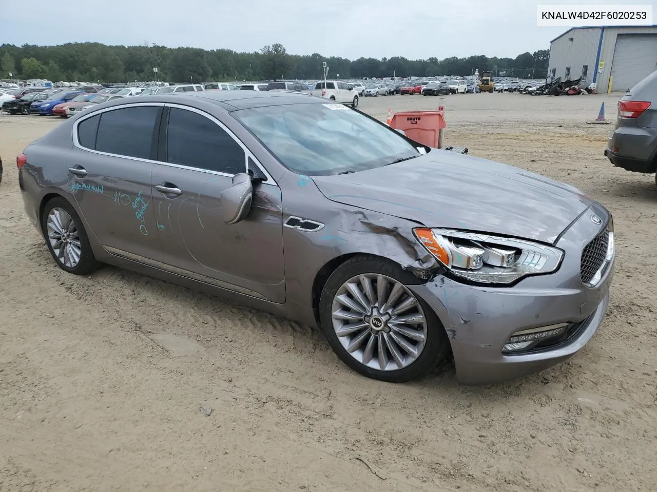 2015 Kia K900 VIN: KNALW4D42F6020253 Lot: 72138934