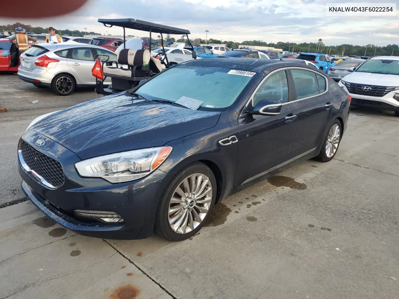 2015 Kia K900 VIN: KNALW4D43F6022254 Lot: 73966104