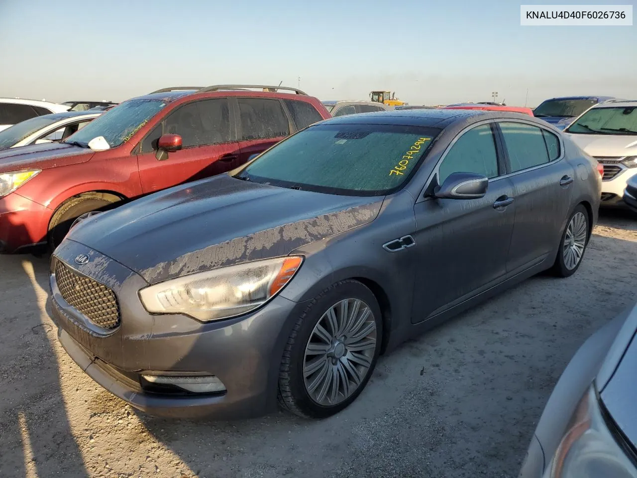 2015 Kia K900 VIN: KNALU4D40F6026736 Lot: 76079294