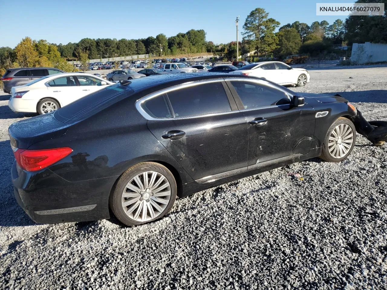 2015 Kia K900 VIN: KNALU4D46F6027079 Lot: 76315024