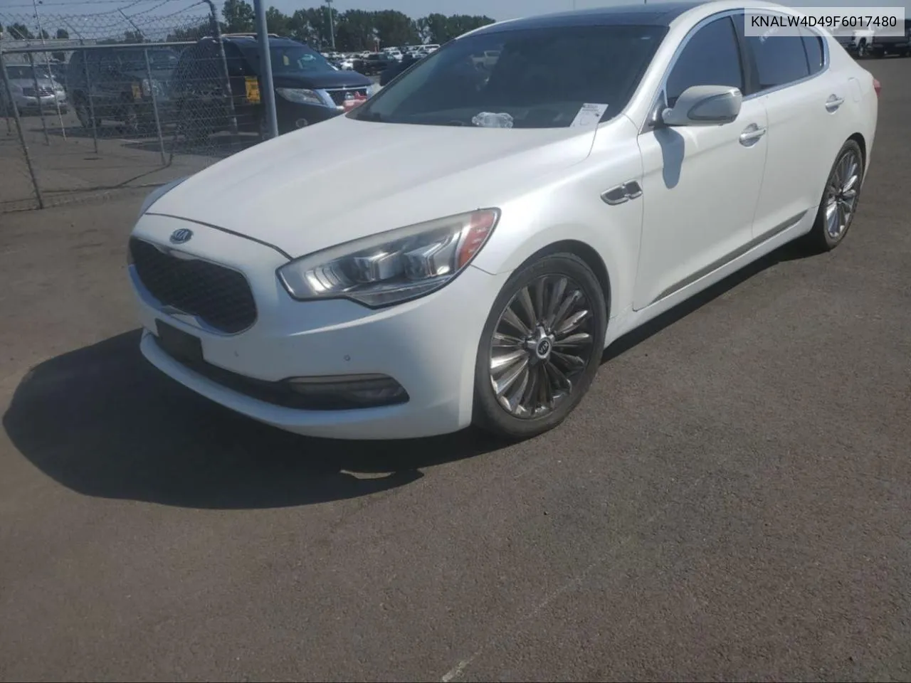 2015 Kia K900 VIN: KNALW4D49F6017480 Lot: 78108624