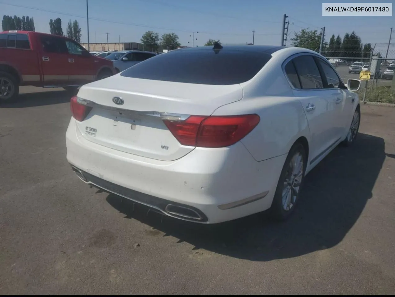 2015 Kia K900 VIN: KNALW4D49F6017480 Lot: 78108624