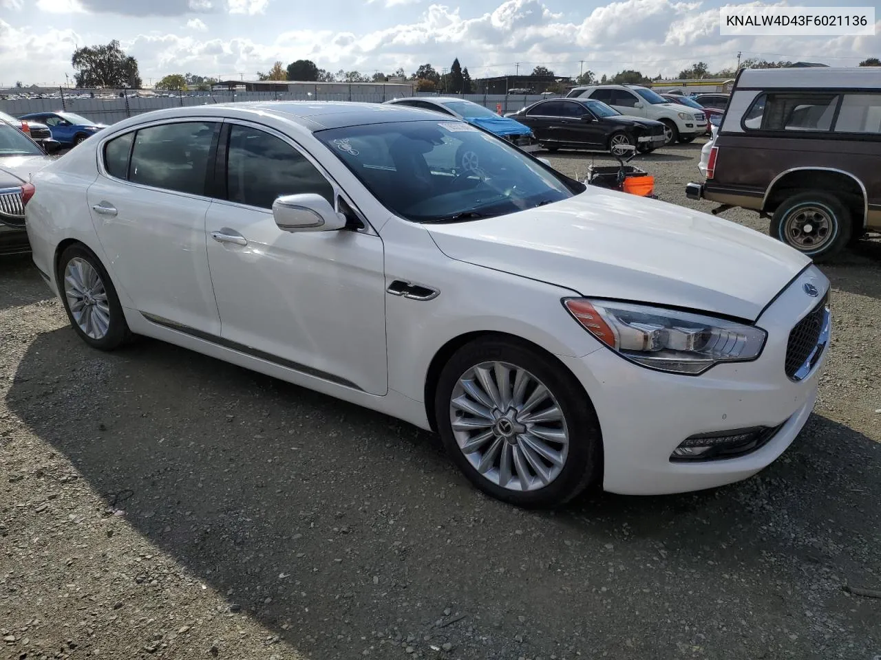 2015 Kia K900 VIN: KNALW4D43F6021136 Lot: 79057764