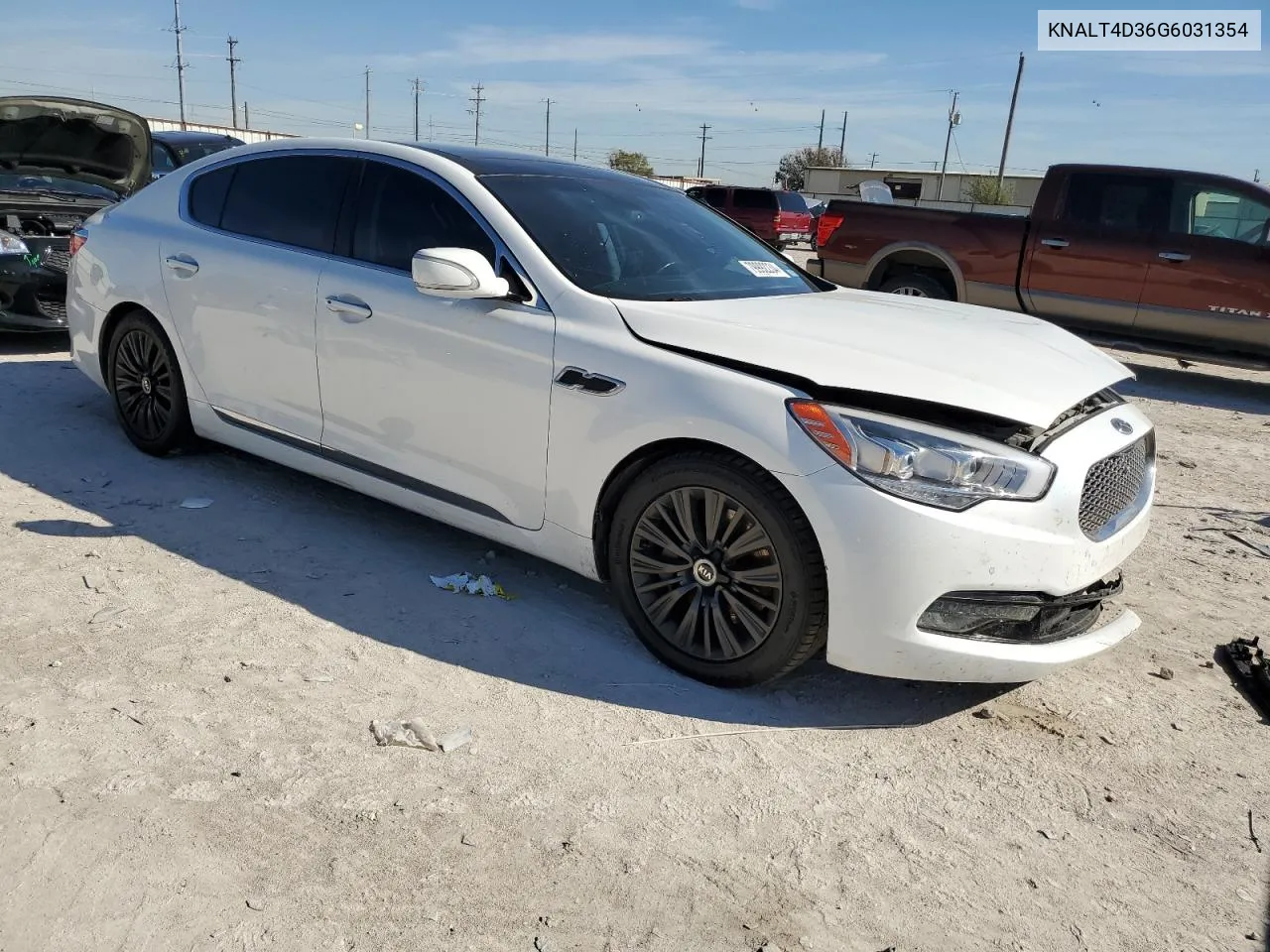 2016 Kia K900 VIN: KNALT4D36G6031354 Lot: 79992234