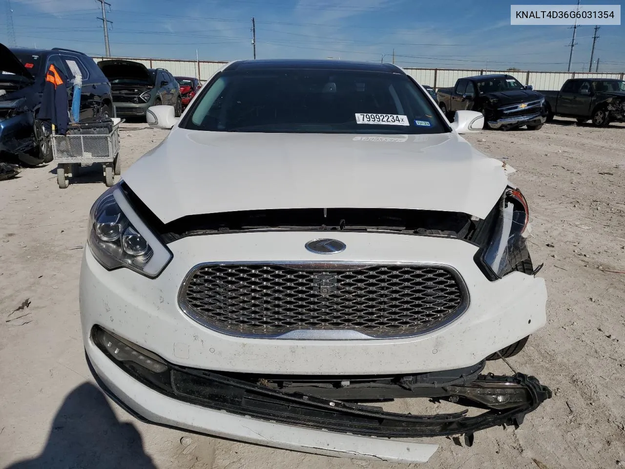 2016 Kia K900 VIN: KNALT4D36G6031354 Lot: 79992234