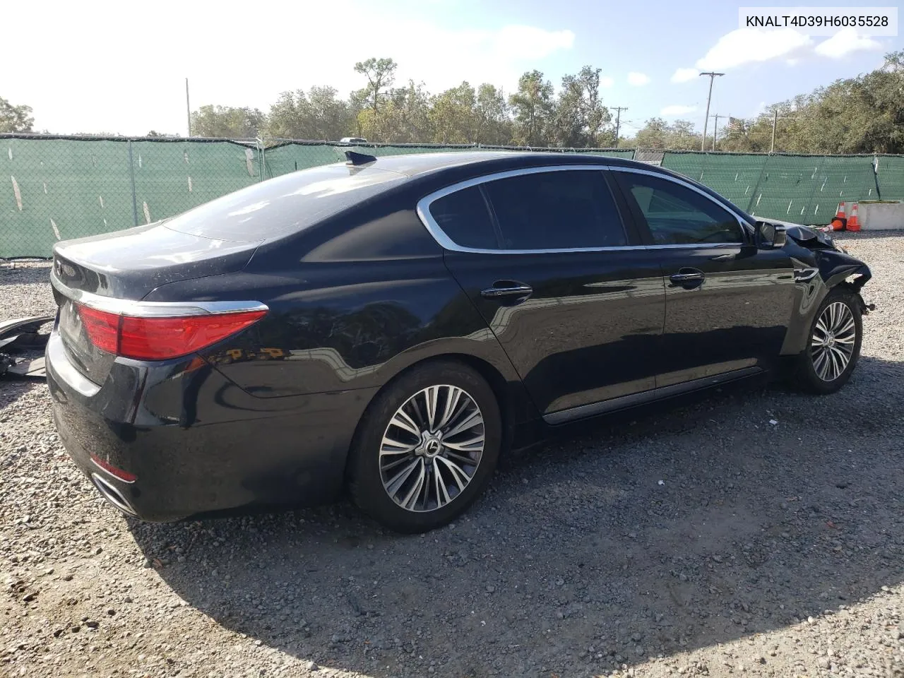 2017 Kia K900 VIN: KNALT4D39H6035528 Lot: 78782624