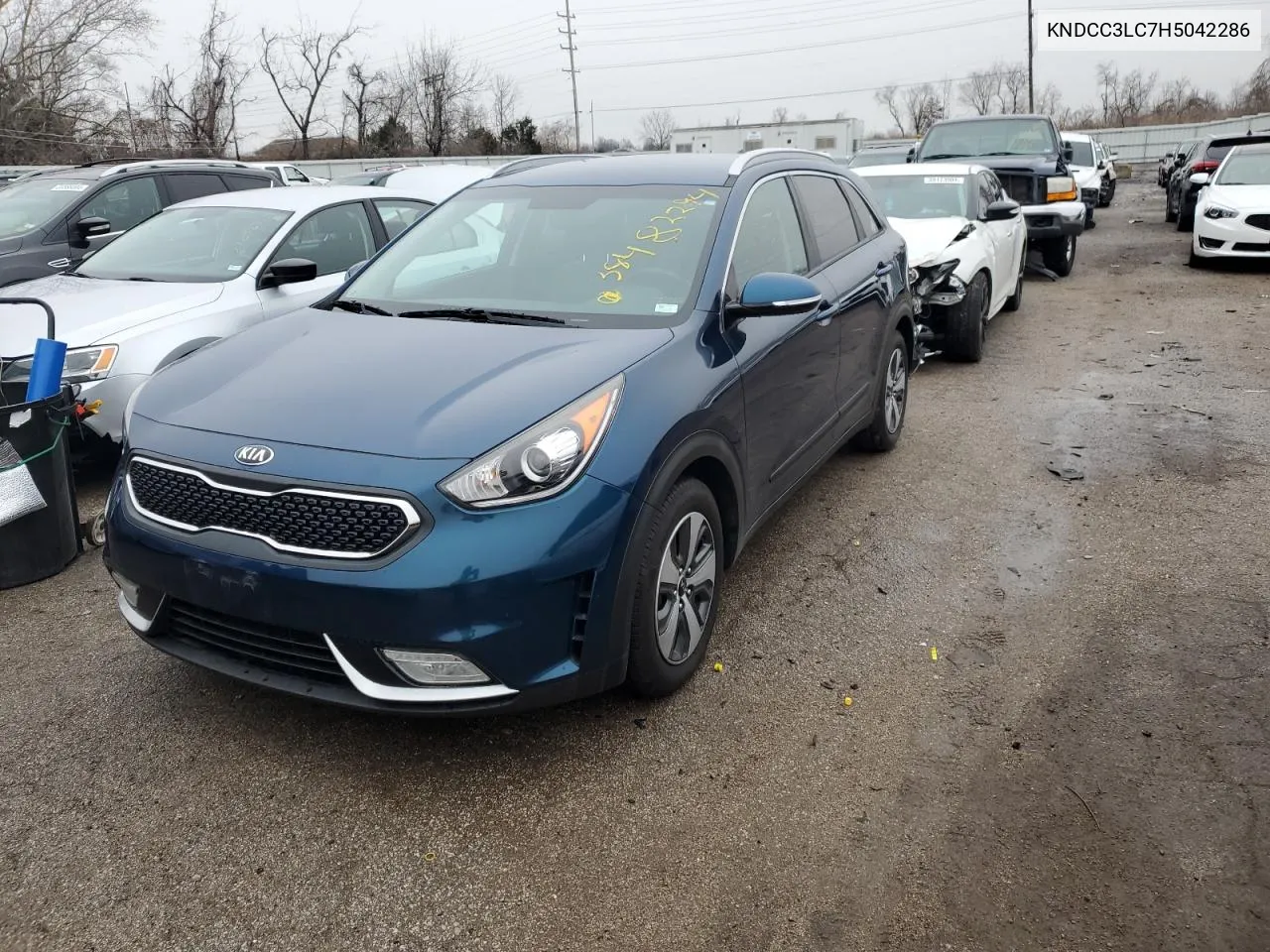 2017 Kia Niro Ex VIN: KNDCC3LC7H5042286 Lot: 38482294