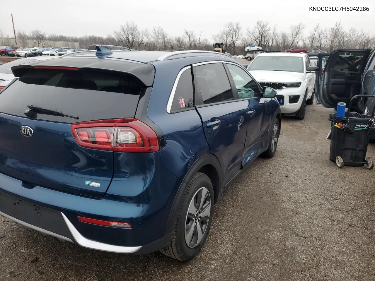 2017 Kia Niro Ex VIN: KNDCC3LC7H5042286 Lot: 38482294