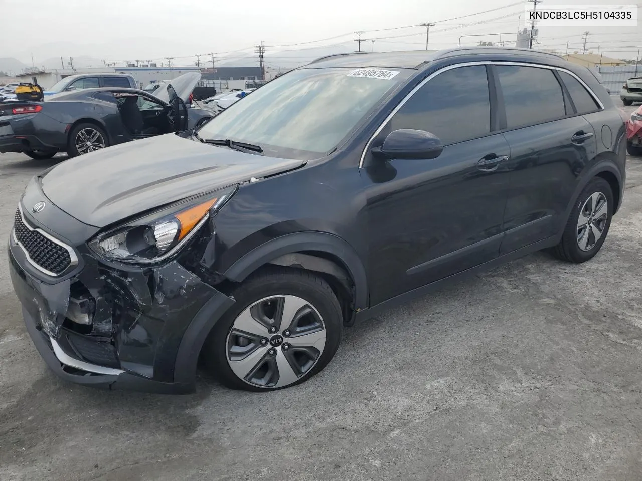 2017 Kia Niro Fe VIN: KNDCB3LC5H5104335 Lot: 62495764