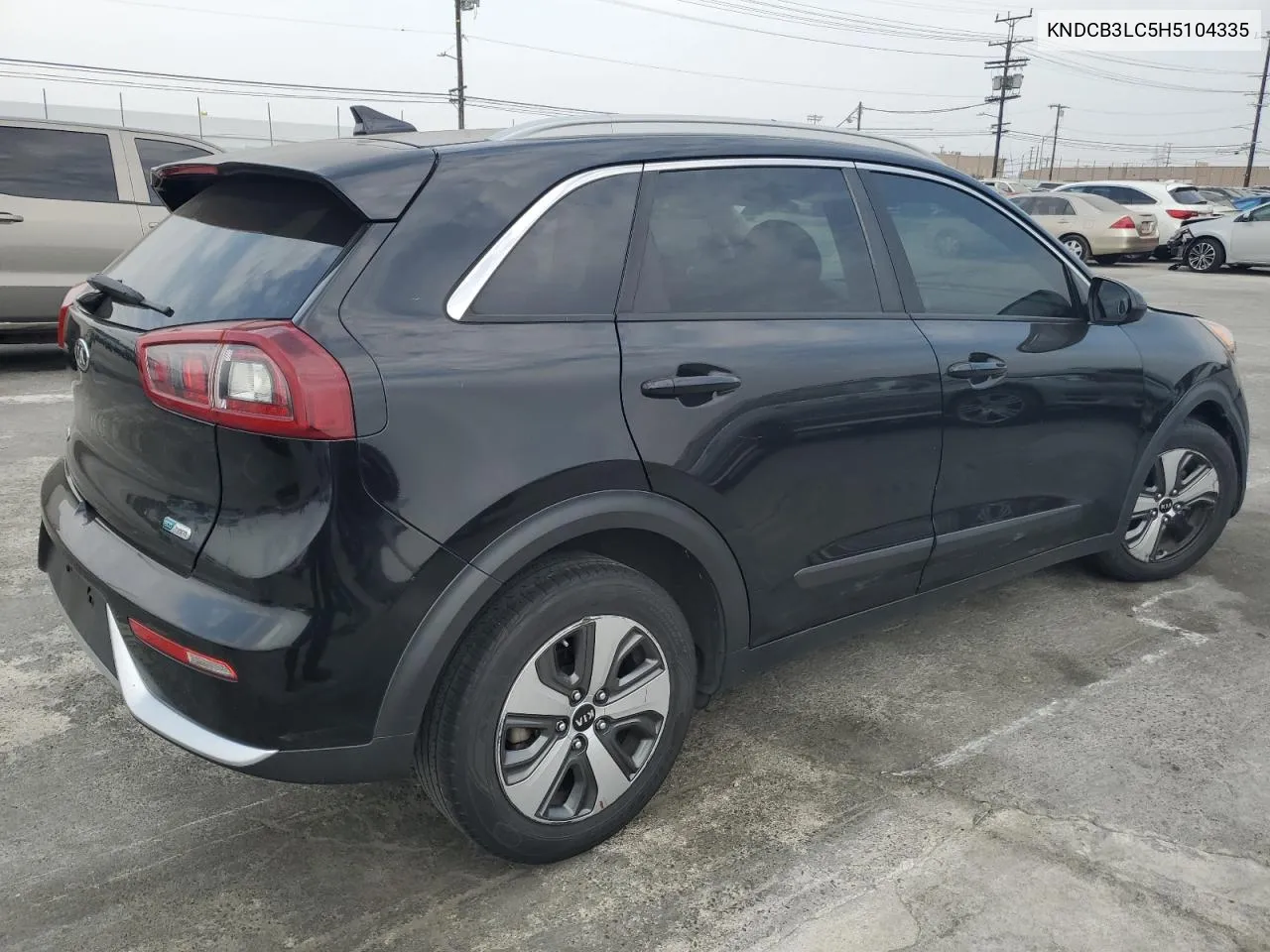 2017 Kia Niro Fe VIN: KNDCB3LC5H5104335 Lot: 62495764