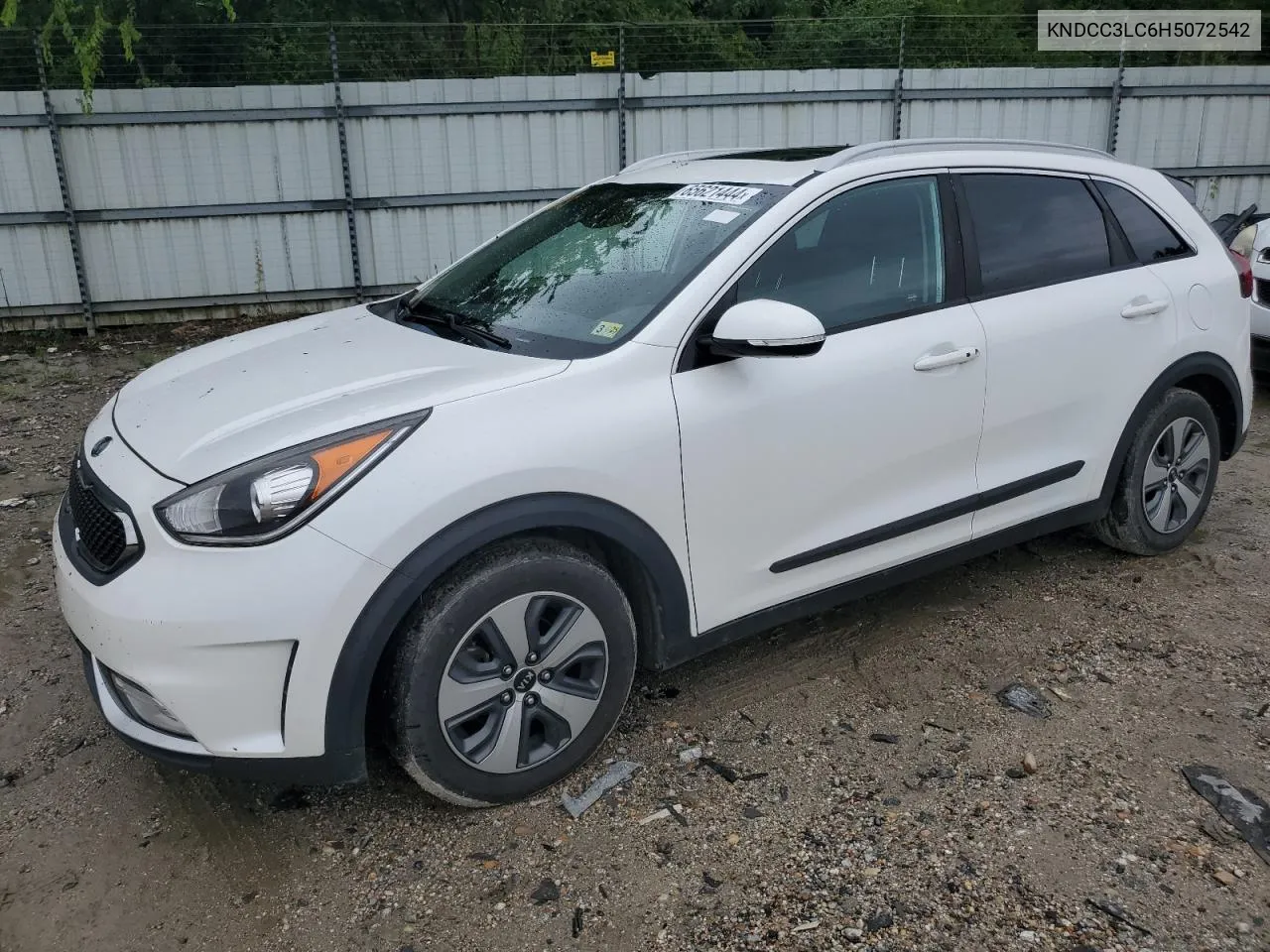 2017 Kia Niro Ex VIN: KNDCC3LC6H5072542 Lot: 65621444