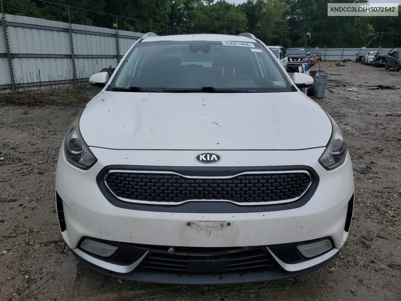 2017 Kia Niro Ex VIN: KNDCC3LC6H5072542 Lot: 65621444