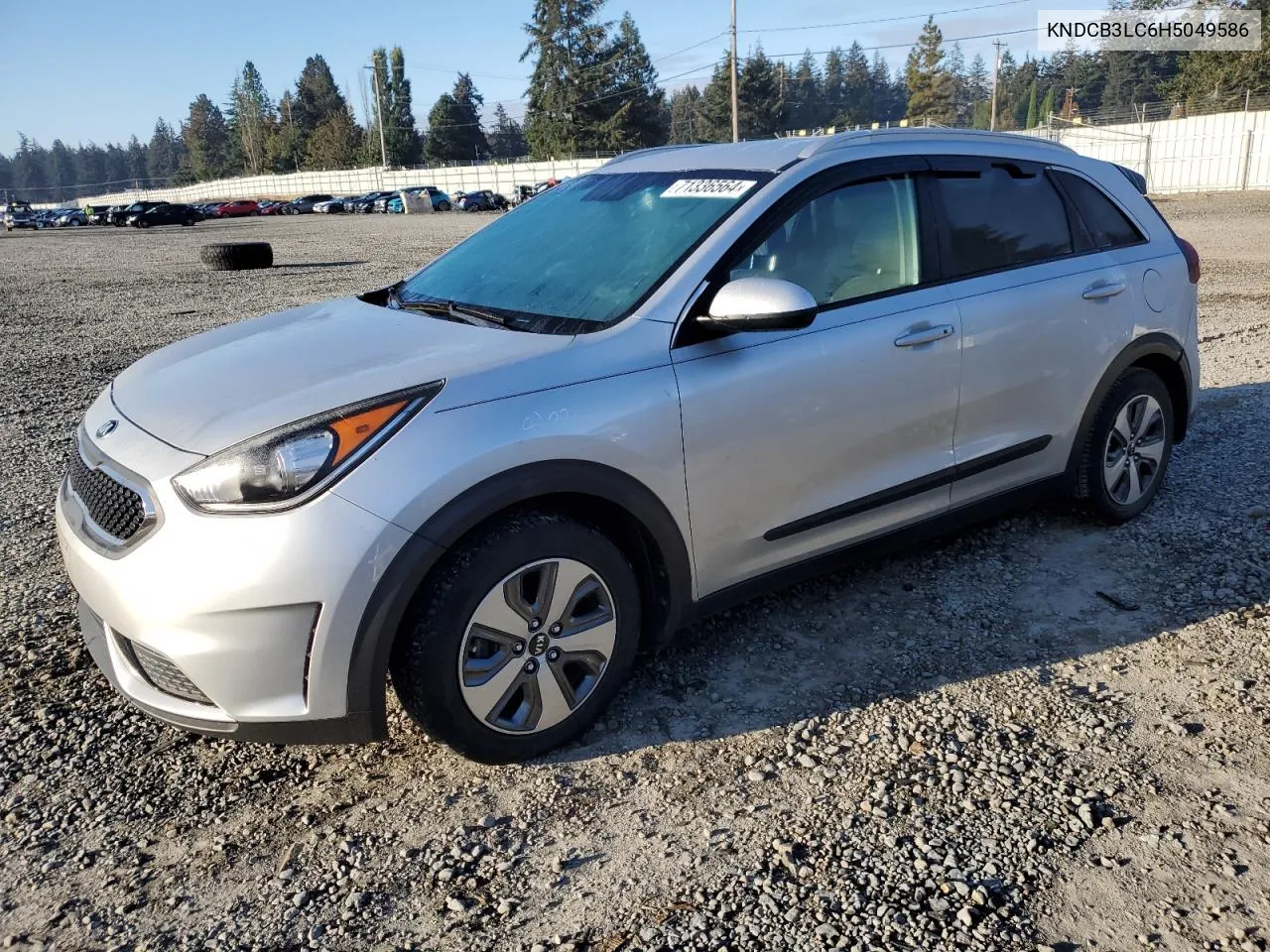 2017 Kia Niro Fe VIN: KNDCB3LC6H5049586 Lot: 71336564