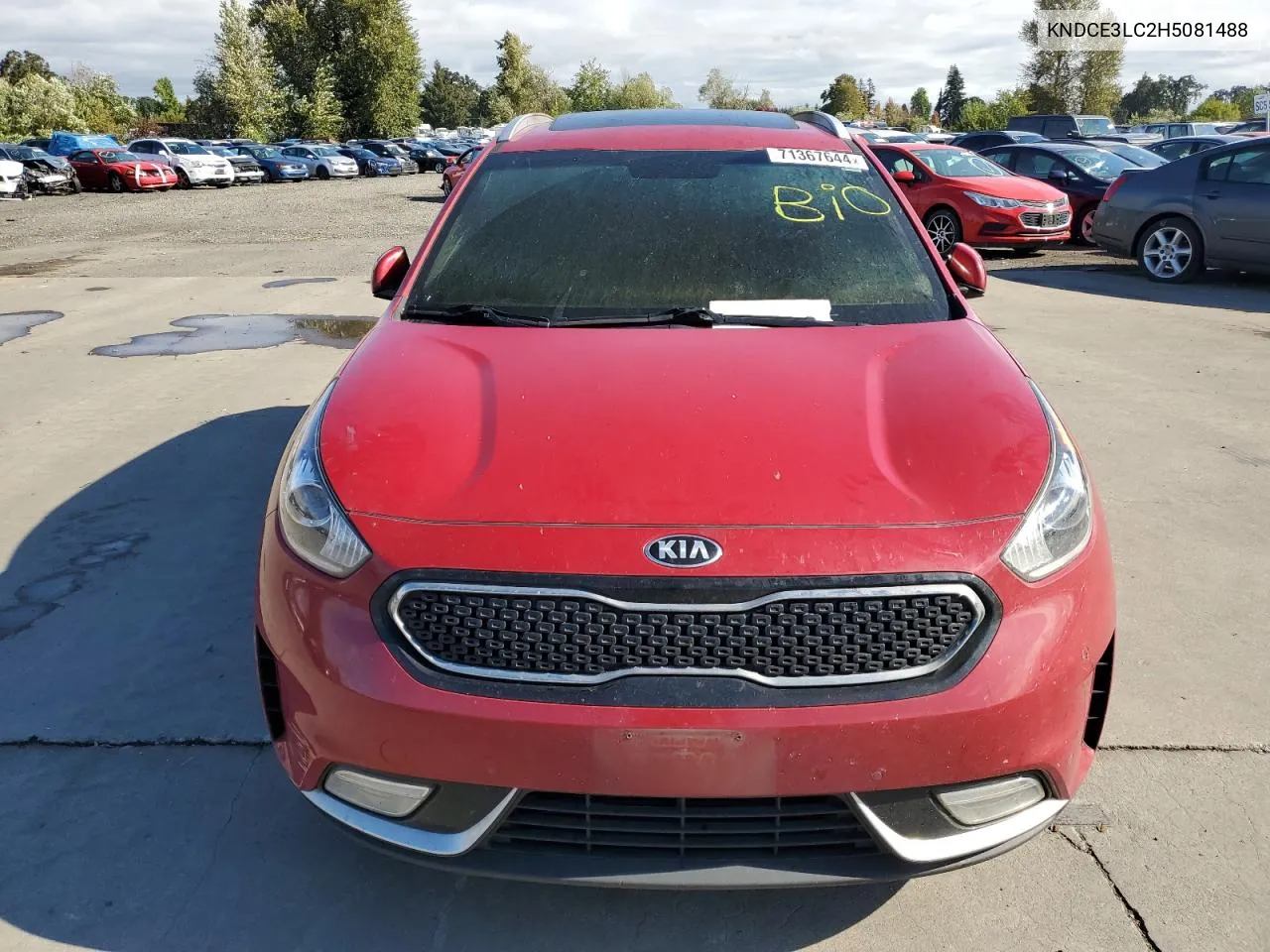 2017 Kia Niro Ex Touring VIN: KNDCE3LC2H5081488 Lot: 71367644