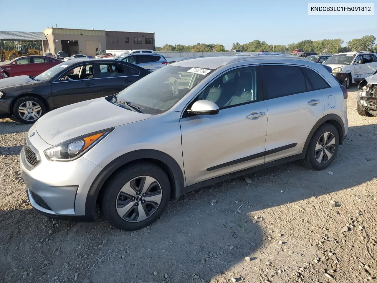 2017 Kia Niro Fe VIN: KNDCB3LC1H5091812 Lot: 71562764