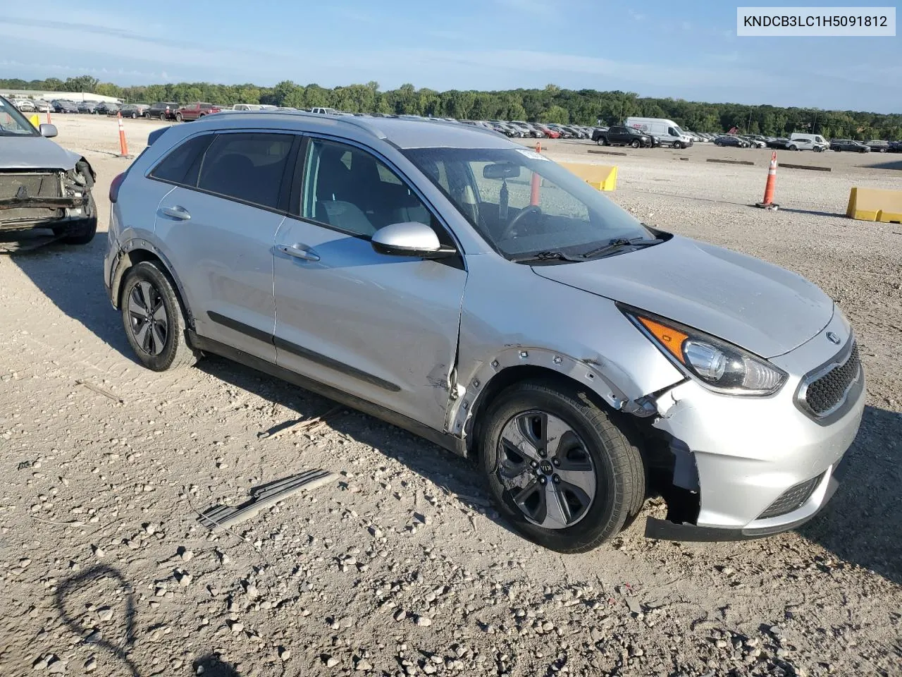 2017 Kia Niro Fe VIN: KNDCB3LC1H5091812 Lot: 71562764