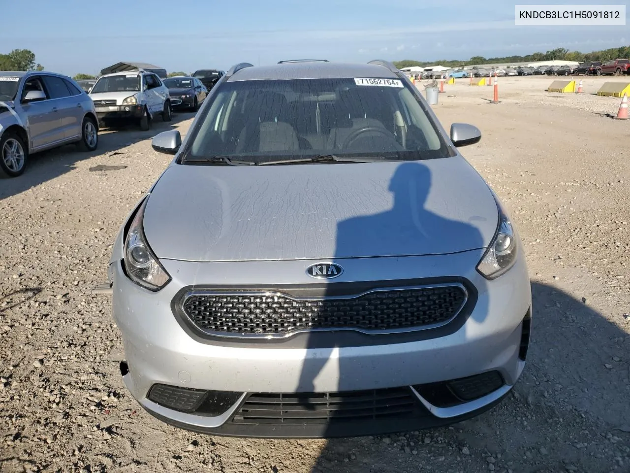 2017 Kia Niro Fe VIN: KNDCB3LC1H5091812 Lot: 71562764