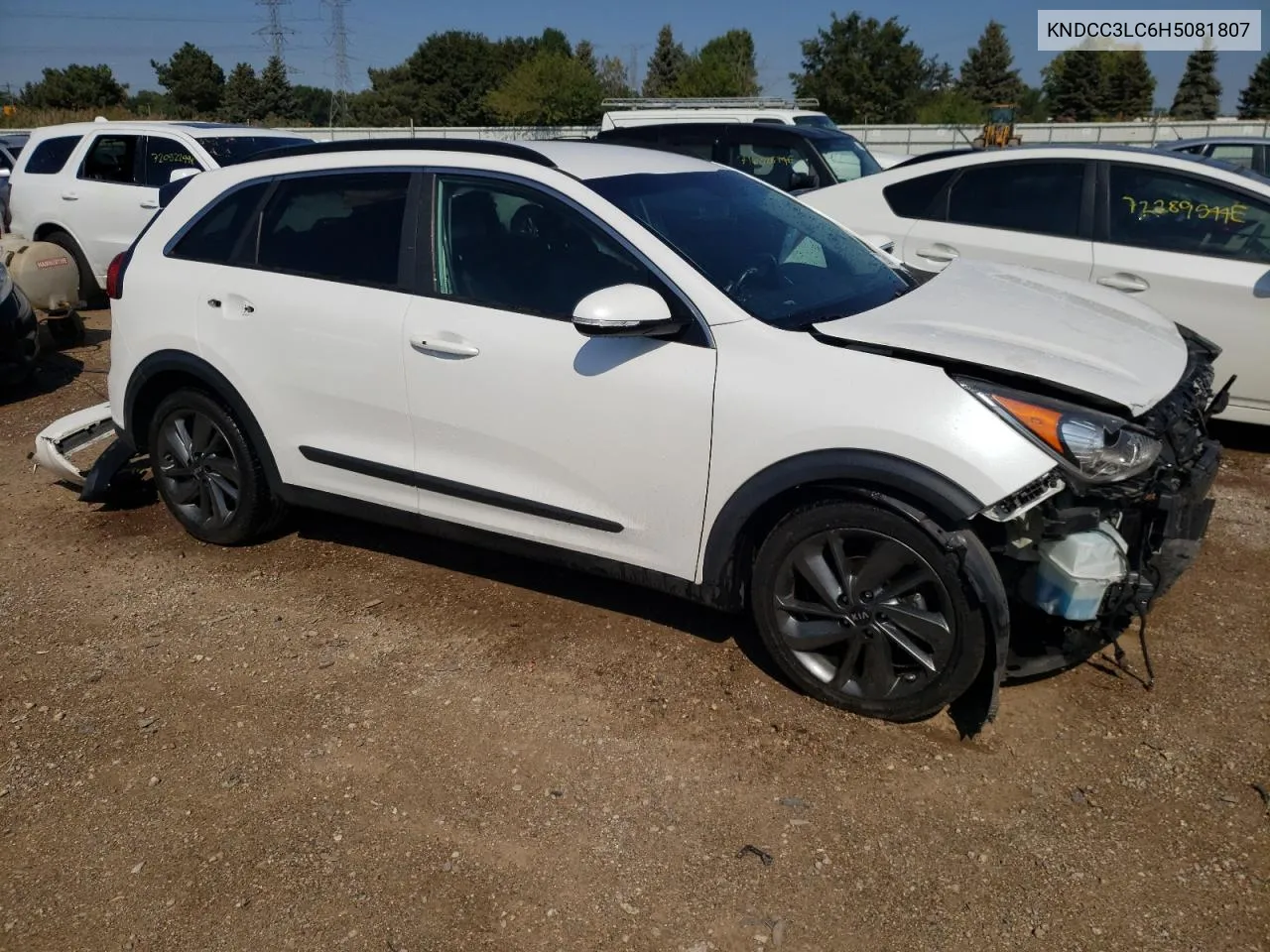 2017 Kia Niro Ex VIN: KNDCC3LC6H5081807 Lot: 72514184