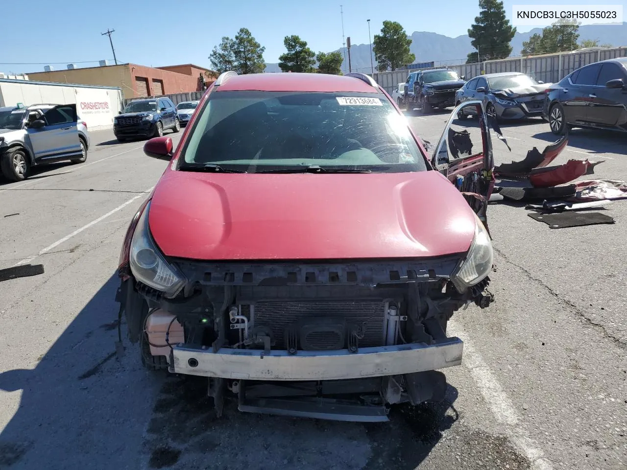 2017 Kia Niro Fe VIN: KNDCB3LC3H5055023 Lot: 72913684