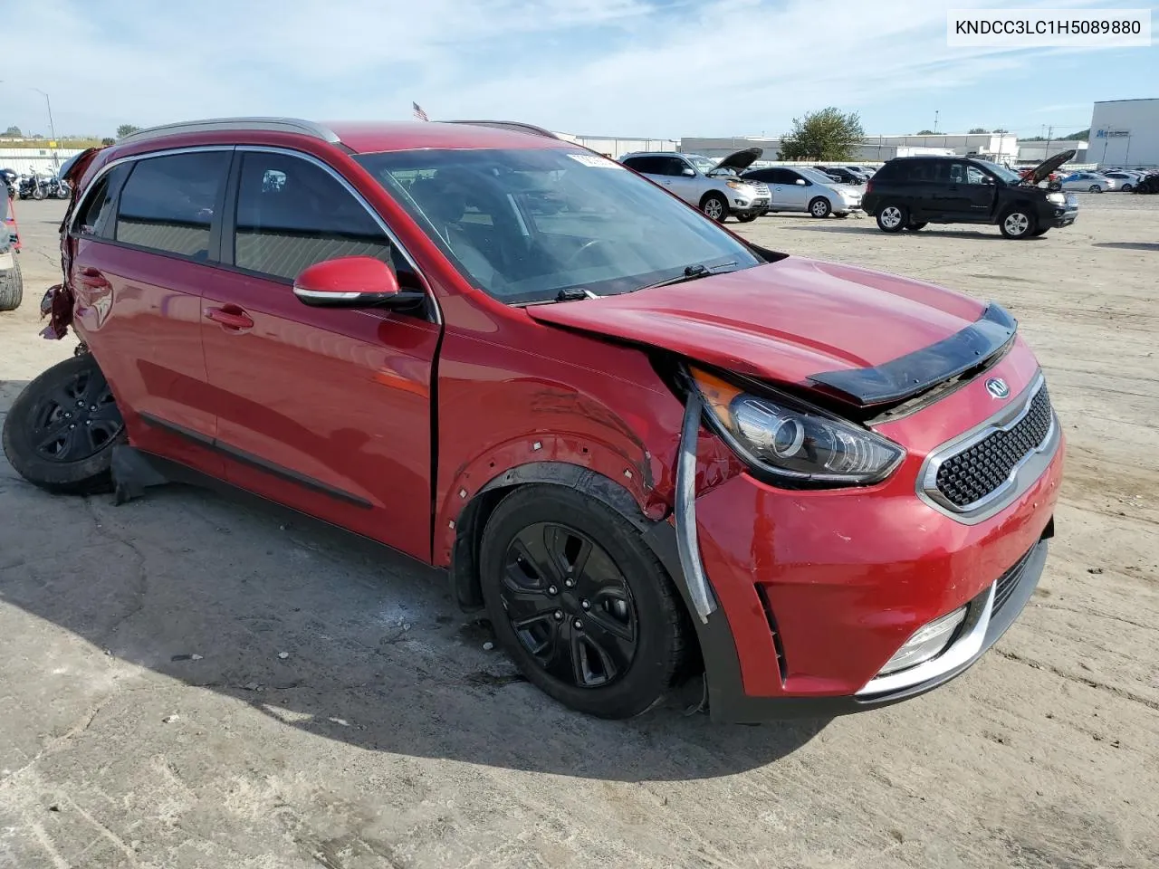 2017 Kia Niro Ex VIN: KNDCC3LC1H5089880 Lot: 73679914