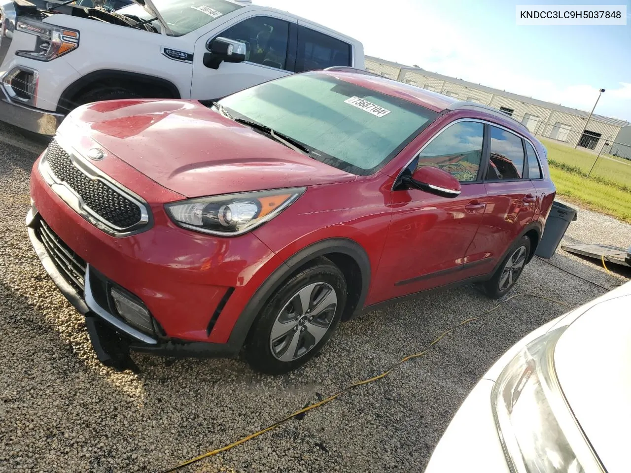 2017 Kia Niro Ex VIN: KNDCC3LC9H5037848 Lot: 73687104