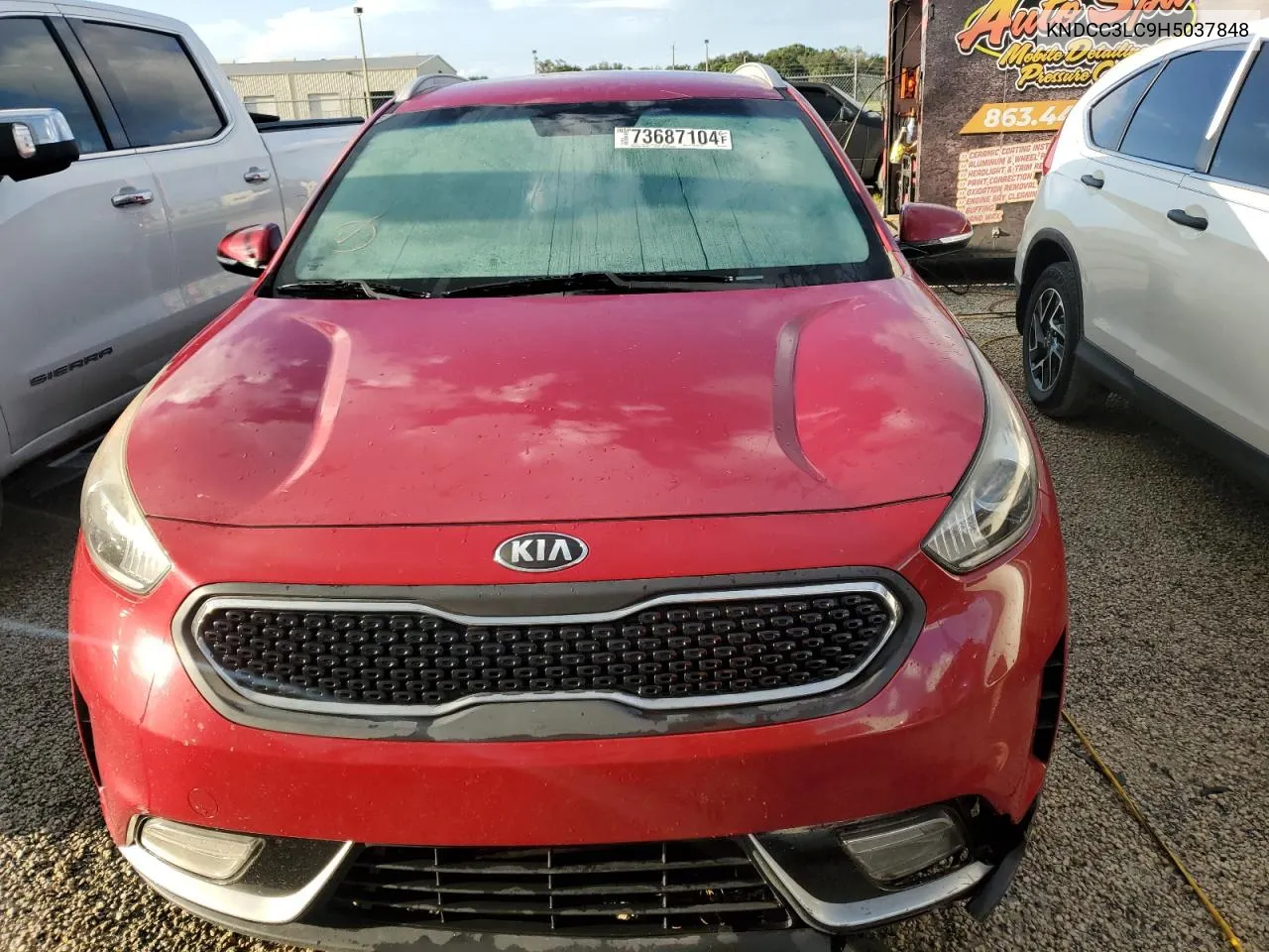 2017 Kia Niro Ex VIN: KNDCC3LC9H5037848 Lot: 73687104