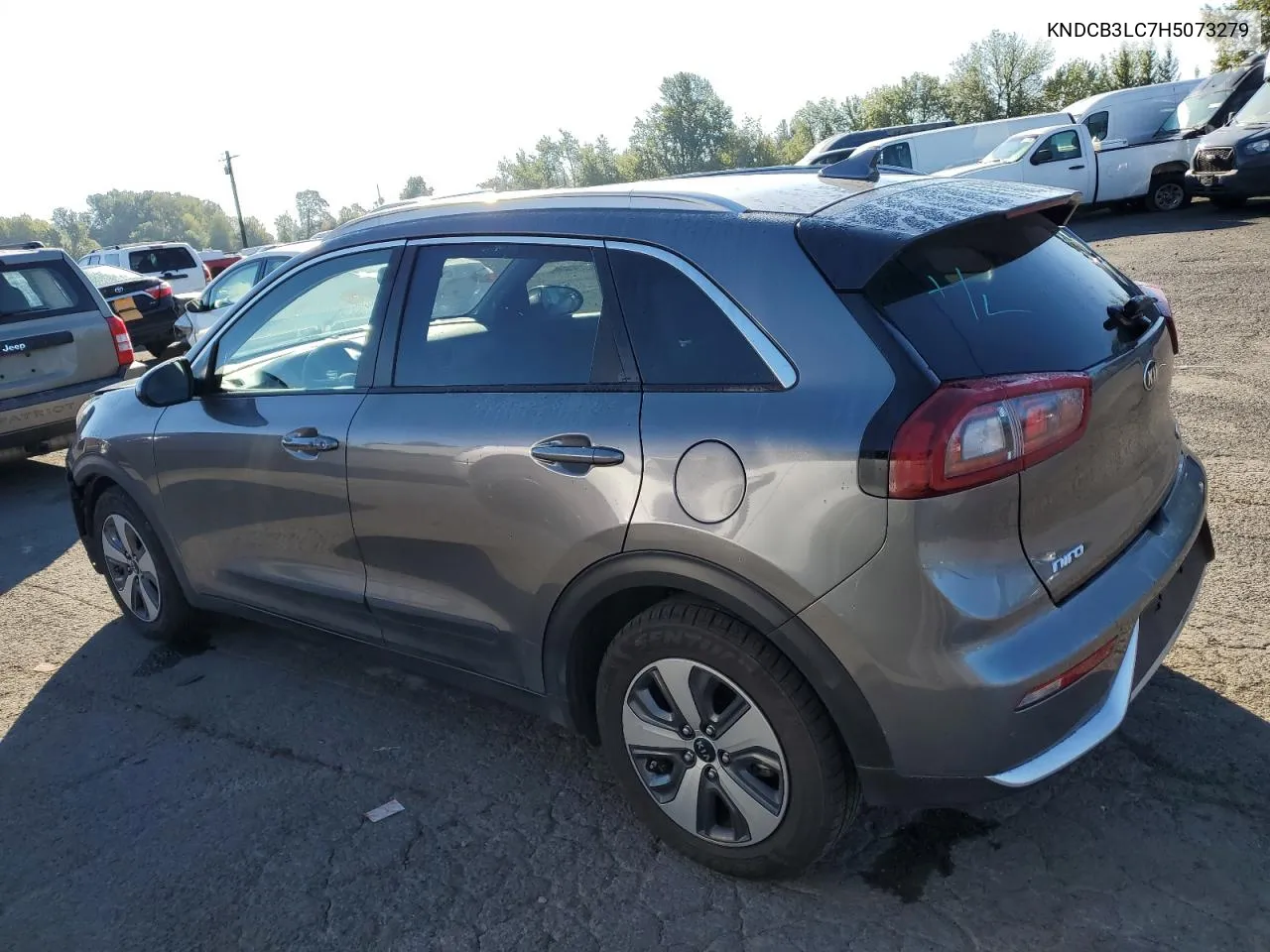 2017 Kia Niro Fe VIN: KNDCB3LC7H5073279 Lot: 74360124