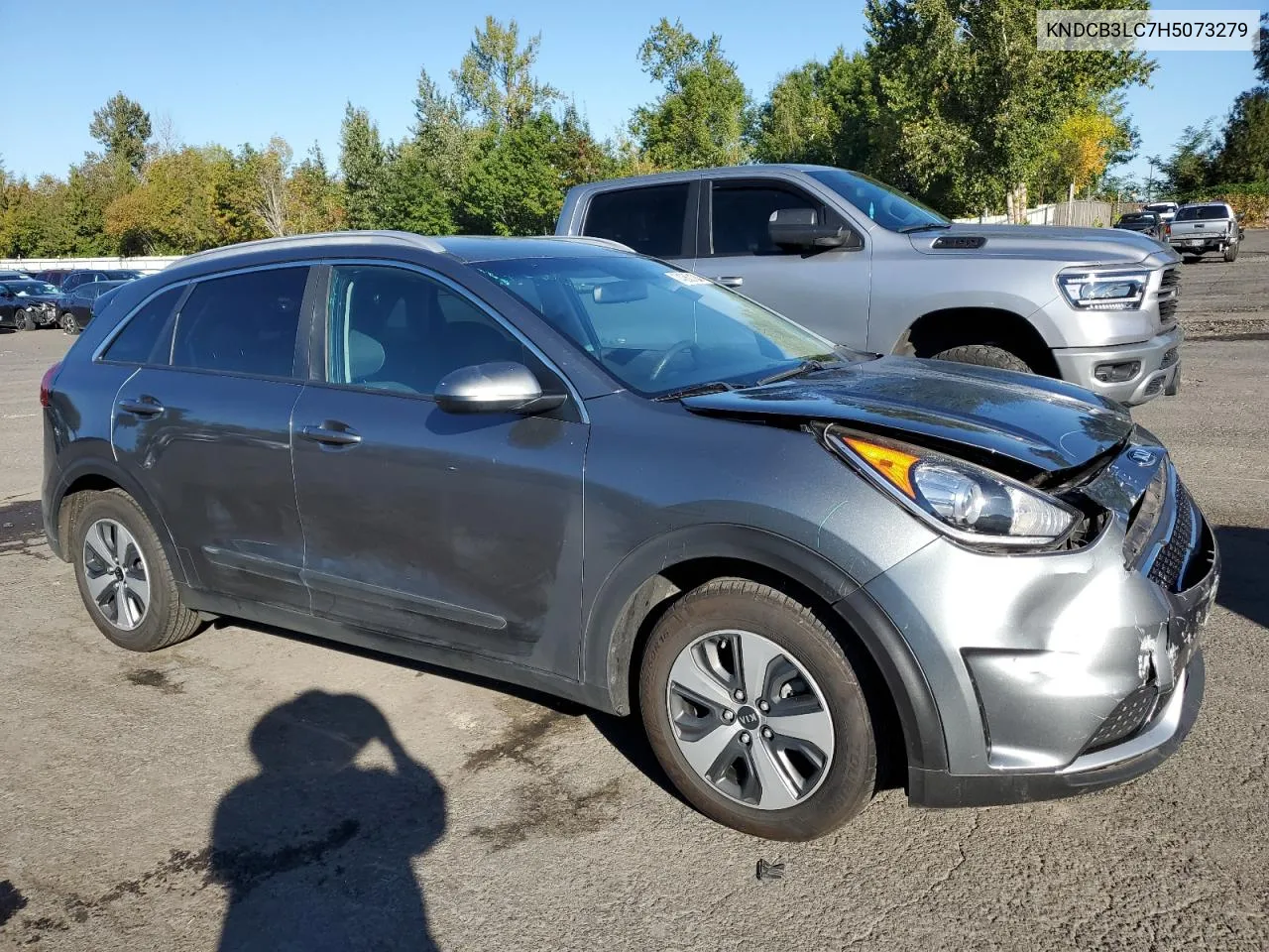 2017 Kia Niro Fe VIN: KNDCB3LC7H5073279 Lot: 74360124