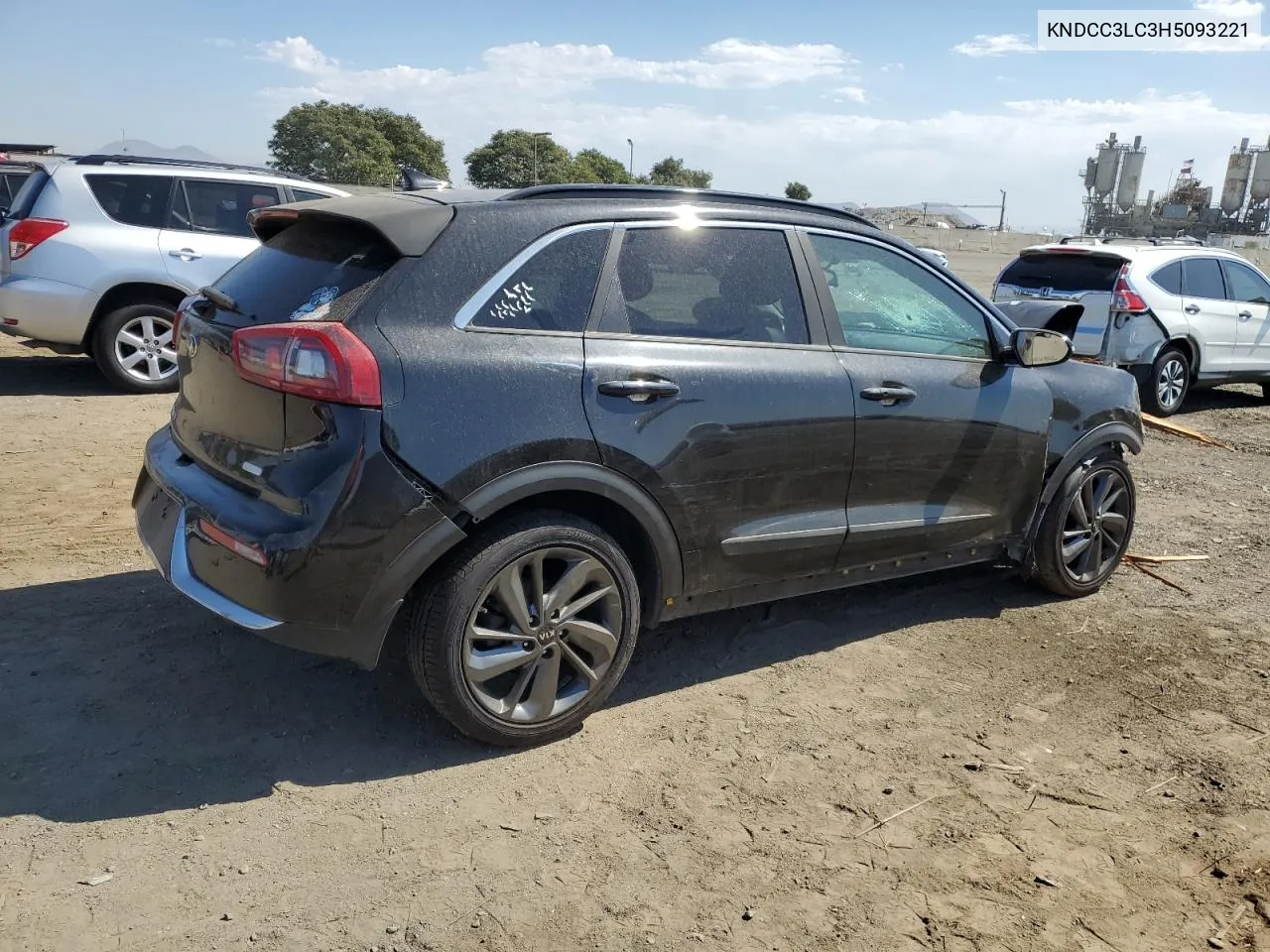 KNDCC3LC3H5093221 2017 Kia Niro Ex