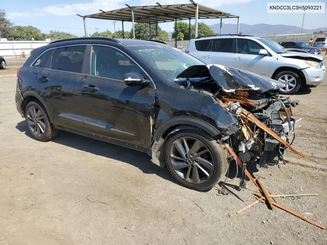 KNDCC3LC3H5093221 2017 Kia Niro Ex