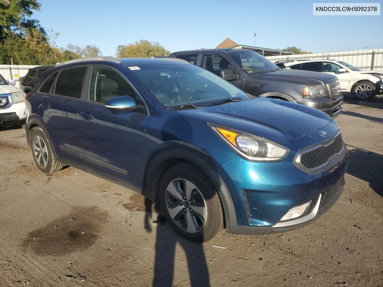 2017 Kia Niro Ex VIN: KNDCC3LC9H5092378 Lot: 74735744