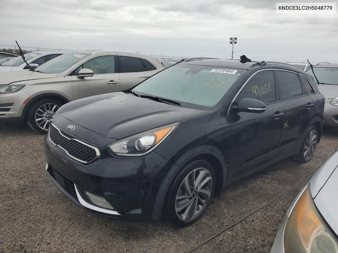 2017 Kia Niro Ex Touring VIN: KNDCE3LC2H5048779 Lot: 75122484