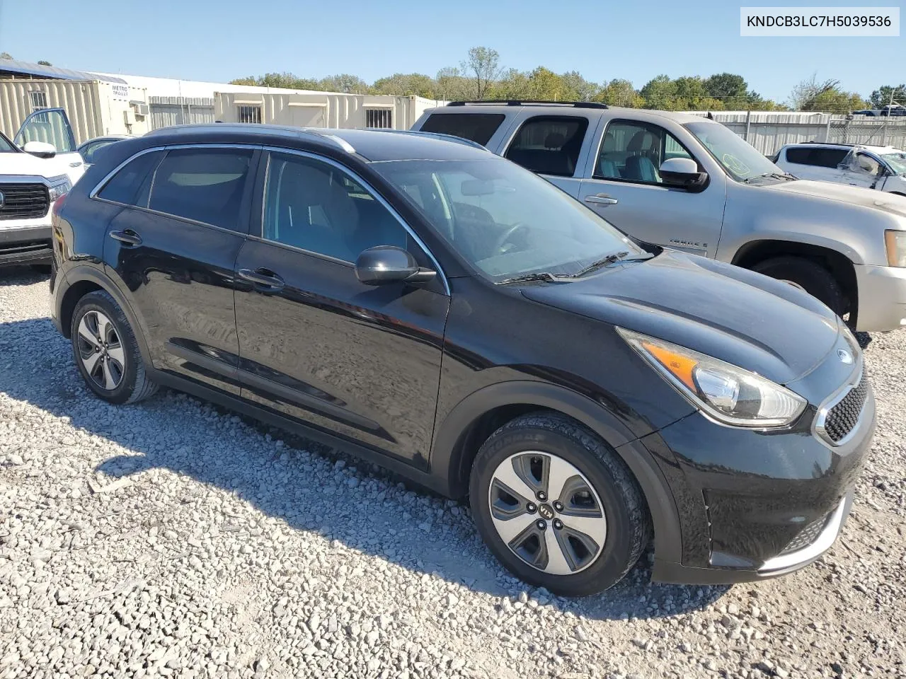 2017 Kia Niro Fe VIN: KNDCB3LC7H5039536 Lot: 75406964