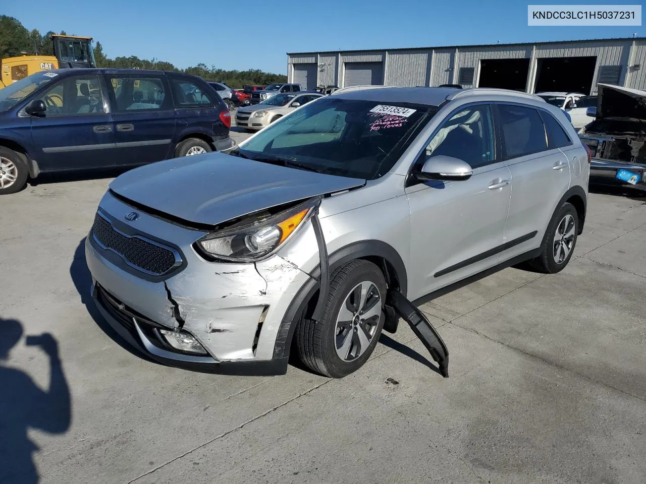 2017 Kia Niro Ex VIN: KNDCC3LC1H5037231 Lot: 75513524