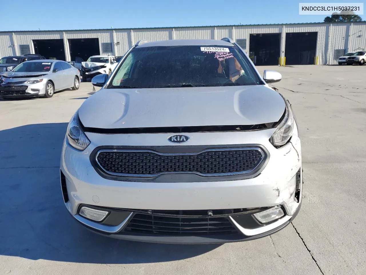 2017 Kia Niro Ex VIN: KNDCC3LC1H5037231 Lot: 75513524